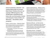 Optimale Werbewirkung Anfrageshop